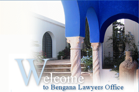 Cabinet d'avocats Bengana et Bennouniche - Bienvenue